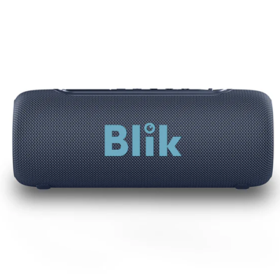Parlante Bluetooth Portátil Blik Live Azul 10W IPX5 8 Hrs
