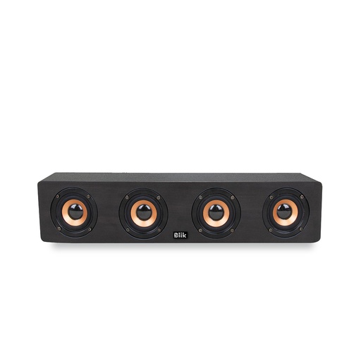 Parlante Bluetooth Portátil Blik Rockwood Negro 20W 10 Hrs