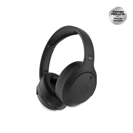 Audifonos Bluetooth Blik Powersoul Cancelación De Ruido 72H Negro | POWER PERALTA EDITION