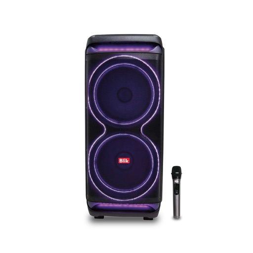 Parlante Bluetooth Karaoke Con Micrófono Blik Ultrabass15