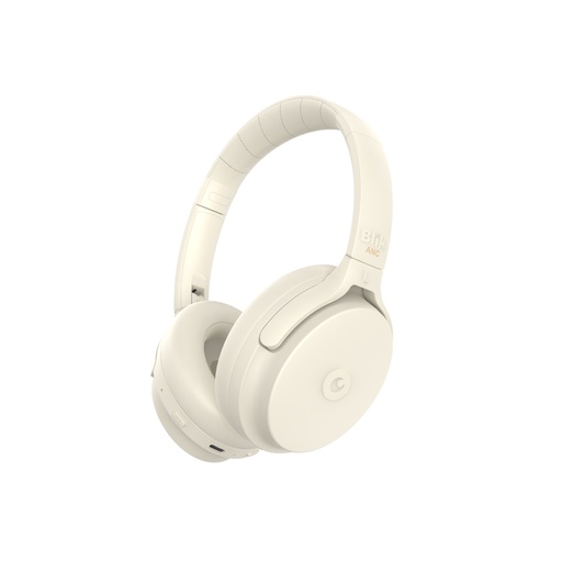 Audífonos Bluetooth Blik Neo Cancelación De Ruido 60H Crema