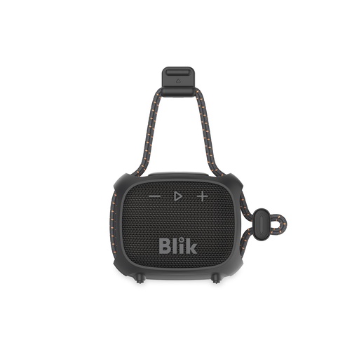Parlante Bluetooth Blik Rider 8W IPX7 5H Clip TWS Negro