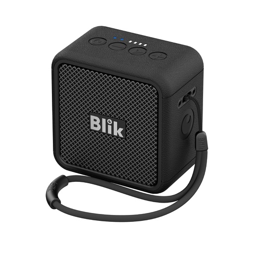 Parlante Bluetooth Portátil Blik BassGo 15W IPX6 19 Hrs Negro