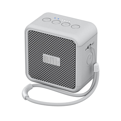 Parlante Bluetooth Portátil Blik BassGo 15W IPX6 19 Hrs Gris