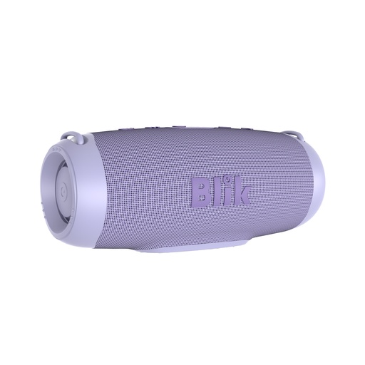 Parlante Bluetooth Portátil Blik Powerbass30 30W RMS 15 Hrs Lila
