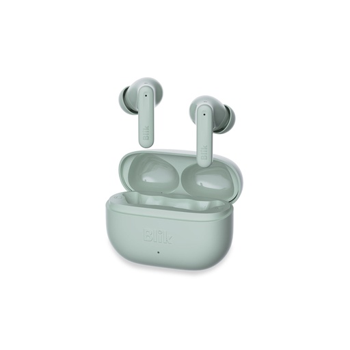 Audífonos Bluetooth Inalámbricos Blik Air700 40H ENC Verde