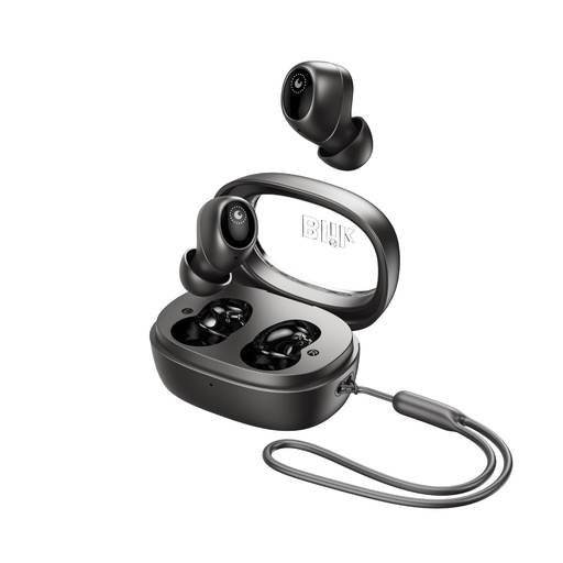 Audífonos Bluetooth Inalámbricos Blik Buds80 30 Hrs Negro