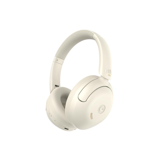 Audífonos Bluetooth Blik Soul950 Cancelación De Ruido 70H Multipunto Crema